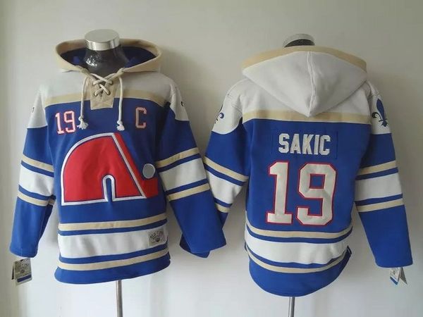 quebec nordiques old time hockey jerseys #19 joe sakic blue white hoodie pullover sports sweatshirts winter jacket, Black;red
quebec nordiques old time hockey jerseys #19 joe sakic blue white hoodie pullover sports sweatshirts winter jacket, Black;red