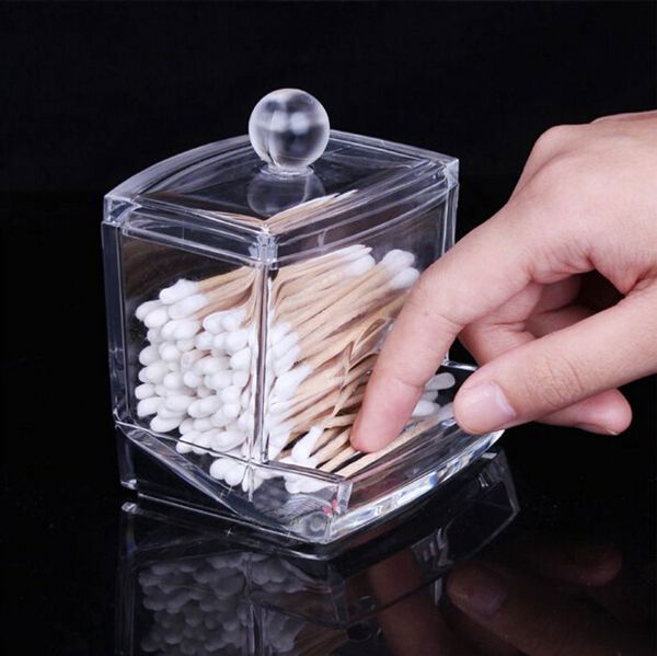 storage box clear acrylic q-tip holder box cotton swabs stick storage cosmetic makeup tools store case cyb41, Black;white
storage box clear acrylic q-tip holder box cotton swabs stick storage cosmetic makeup tools store case cyb41, Black;white