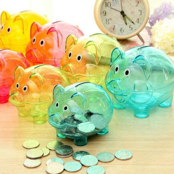 2016 Storage BottlWedding gifts Lovely Candy colored transparent plastic piggy bank money boxes Princess crown Pig Piggy Bank Kids Girls
2016 Storage BottlWedding gifts Lovely Candy colored transparent plastic piggy bank money boxes Princess crown Pig Piggy Bank Kids Girls