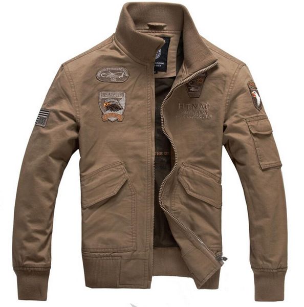 fall- style jackets for men aviator jackets 2015 new fashion ealge badges embellished ing, Black;brown
fall- style jackets for men aviator jackets 2015 new fashion ealge badges embellished ing, Black;brown
