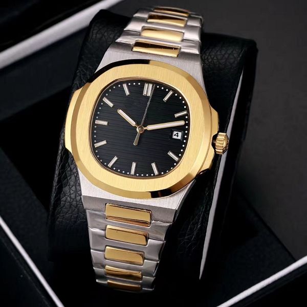 luxury 2813 automatic mechanical mid yellow gold stainless steel strap nautilus men mens watch watches wristwatches, Slivery;brown
luxury 2813 automatic mechanical mid yellow gold stainless steel strap nautilus men mens watch watches wristwatches, Slivery;brown