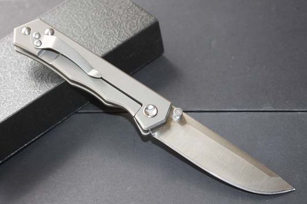 201511 High end collection knife Chris Reeve titanium handle Tanto point 59-60HRC blade Xmas gift for men B605M
201511 High end collection knife Chris Reeve titanium handle Tanto point 59-60HRC blade Xmas gift for men B605M