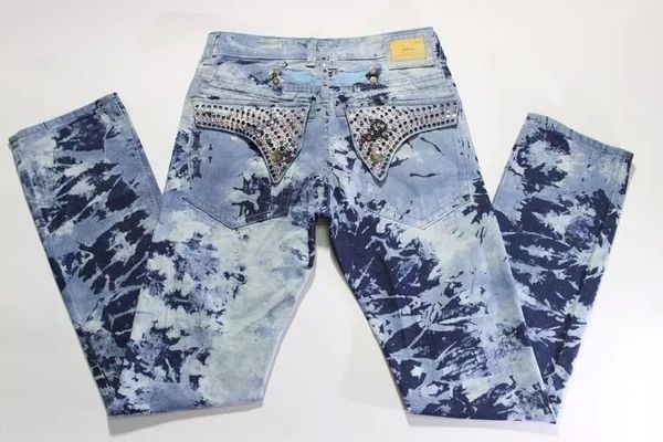 new fashion jeans mens famous brand biker jeans designer jeans for man ripped denim pants for men long straight pants size r, Blue
new fashion jeans mens famous brand biker jeans designer jeans for man ripped denim pants for men long straight pants size r, Blue