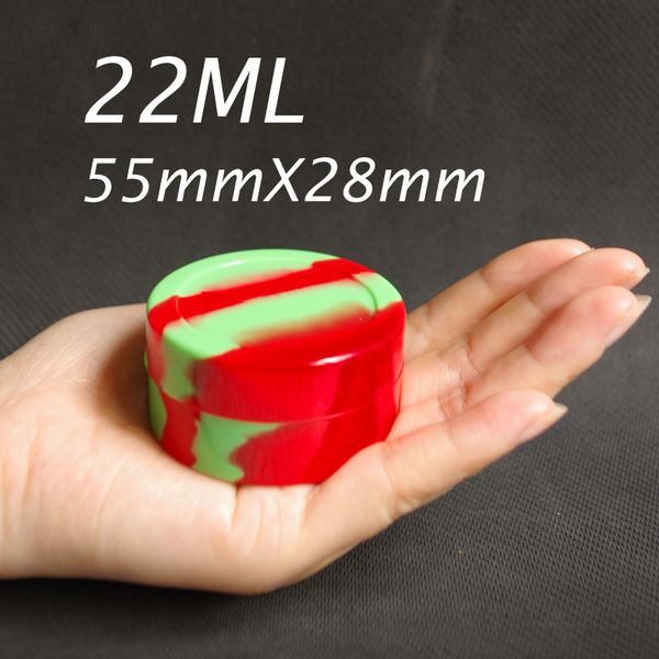 Silicone Container 22ml Nonsolid & Pure Color Wax Dry Herb Jars Dab Round Shape for Dry Herb Atomizer Oil Wax Vaporizer E Cigarette
Silicone Container 22ml Nonsolid & Pure Color Wax Dry Herb Jars Dab Round Shape for Dry Herb Atomizer Oil Wax Vaporizer E Cigarette