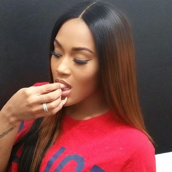 t1b/30 ombre bob lace front wig medium straight cut women full lace wig for black women from yifei
t1b/30 ombre bob lace front wig medium straight cut women full lace wig for black women from yifei