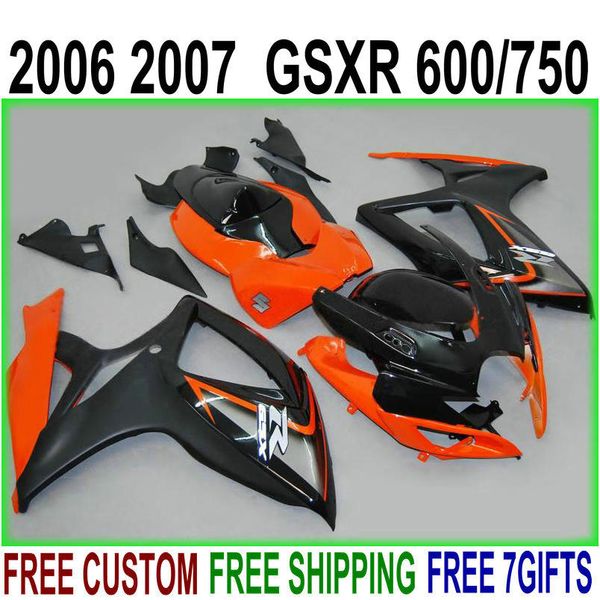 plastic motobike set for suzuki gsxr600 gsxr750 2006 2007 k6 fairing kit gsxr600/750 06 07 orange black fairings set ns71
plastic motobike set for suzuki gsxr600 gsxr750 2006 2007 k6 fairing kit gsxr600/750 06 07 orange black fairings set ns71