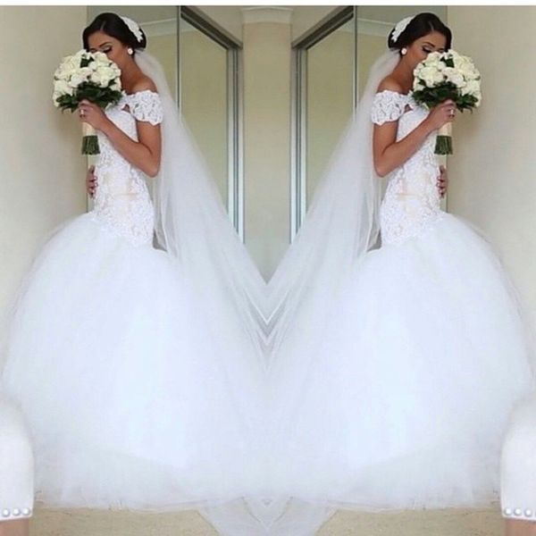 white lace applique off-shoulder mermaid vintage wedding dresses no sleeve floor length long bridal gowns vestidos exquisite chic
white lace applique off-shoulder mermaid vintage wedding dresses no sleeve floor length long bridal gowns vestidos exquisite chic