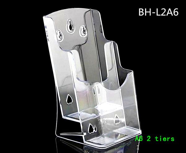 clear a6 two tiers pamphlet brochure literature plastic display holder stand to insert leaflet on desk40pcs by express shipping
clear a6 two tiers pamphlet brochure literature plastic display holder stand to insert leaflet on desk40pcs by express shipping
