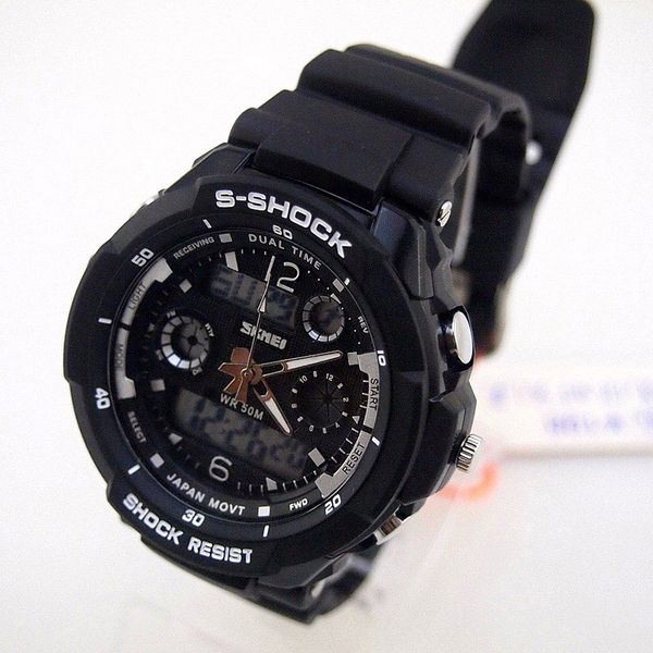 skmei student 0931 foreign movement men electronic luminous watch watch of silicone colorless selection clock alarm lvmus, Slivery;brown
skmei student 0931 foreign movement men electronic luminous watch watch of silicone colorless selection clock alarm lvmus, Slivery;brown