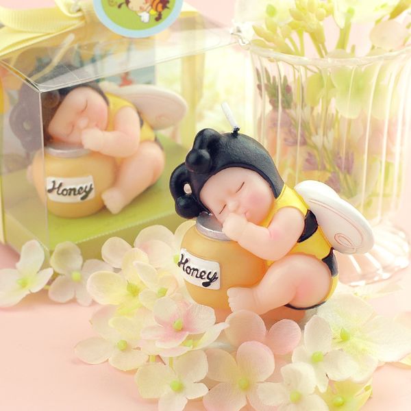 Cartoon Baby Bee Birthday Candle Creative Color Art Candle No Smoke Children Birthday Gift Party Decoration SD946
Cartoon Baby Bee Birthday Candle Creative Color Art Candle No Smoke Children Birthday Gift Party Decoration SD946