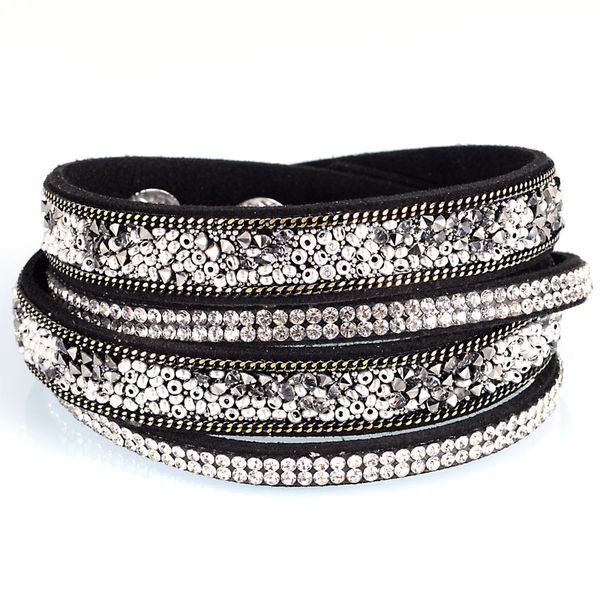 double wrap bracelet with crystal and glass seed beads korean flanneletteadjustable wrapped bracelets 3 colors, Golden;silver
double wrap bracelet with crystal and glass seed beads korean flanneletteadjustable wrapped bracelets 3 colors, Golden;silver