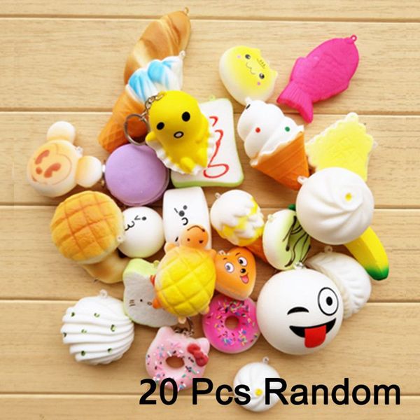 20 в 1 Squishy игрушки медленный рост Squeeze прекрасный Squishies симпатичные мягкая мини хлеб торт мороженое игрушки телефон ремни дети Оптовая
20 в 1 Squishy игрушки медленный рост Squeeze прекрасный Squishies симпатичные мягкая мини хлеб торт мороженое игрушки телефон ремни дети Оптовая