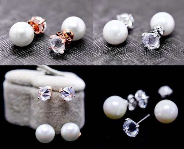 two kinds of usage pearl crystal earring stud fashion earring jewelry decoration gold silver 2 colors, Golden;silver
two kinds of usage pearl crystal earring stud fashion earring jewelry decoration gold silver 2 colors, Golden;silver