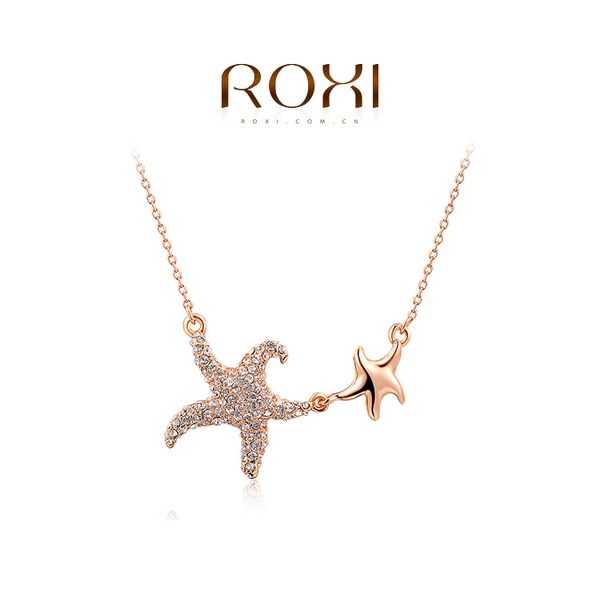 015 roxi christmas gift fashion jewelry rose gold plated statement double starfish necklace for women party wedding ing, Silver
015 roxi christmas gift fashion jewelry rose gold plated statement double starfish necklace for women party wedding ing, Silver