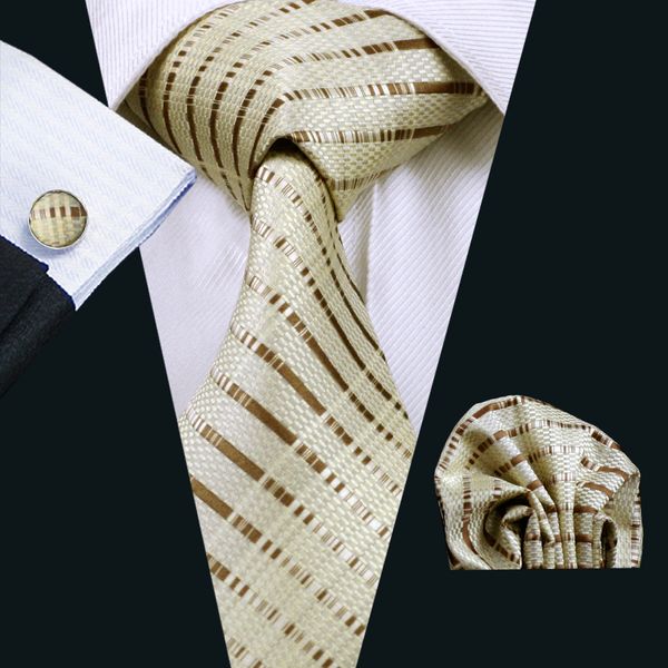

классический шелковый галстук для мужчин желтый платок запонки набор мужские жаккардовые плетеные деловой формальный галстук 8.5 см ширина п, Black;blue