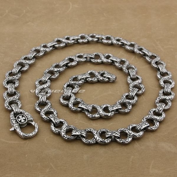 18" ~ 36" 316l stainless steel cool mens necklace chain 4b006n, Silver
18" ~ 36" 316l stainless steel cool mens necklace chain 4b006n, Silver