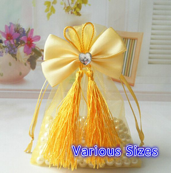 100pcs organza bags with crystal heart tassel bowknot business promotional packaging bag sachet candy beads christmas gift bags, Pink;blue
100pcs organza bags with crystal heart tassel bowknot business promotional packaging bag sachet candy beads christmas gift bags, Pink;blue
