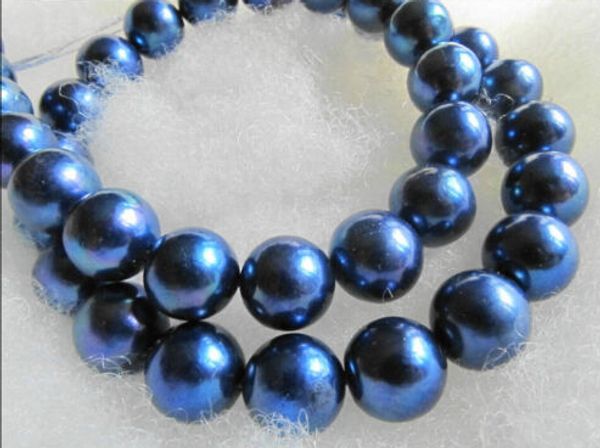 fast real fine pearl jewelry natural 10-11mm south sea black blue pearl necklace 19inches 14k
fast real fine pearl jewelry natural 10-11mm south sea black blue pearl necklace 19inches 14k