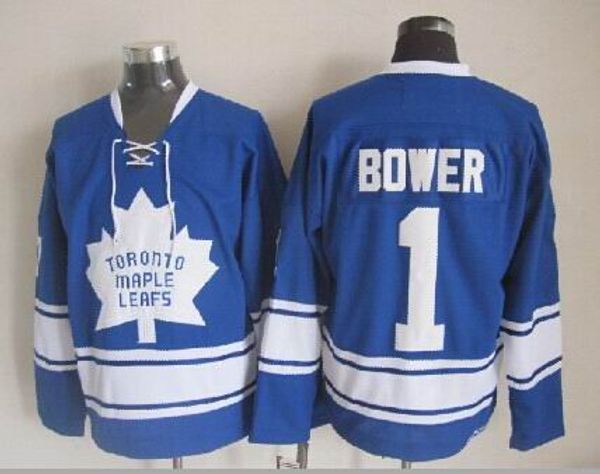 1967 toronto maple leafs ice hockey jerseys #1 johnny bower retro vintage ccm authentic stitched jerseys mix order, Black;red
1967 toronto maple leafs ice hockey jerseys #1 johnny bower retro vintage ccm authentic stitched jerseys mix order, Black;red