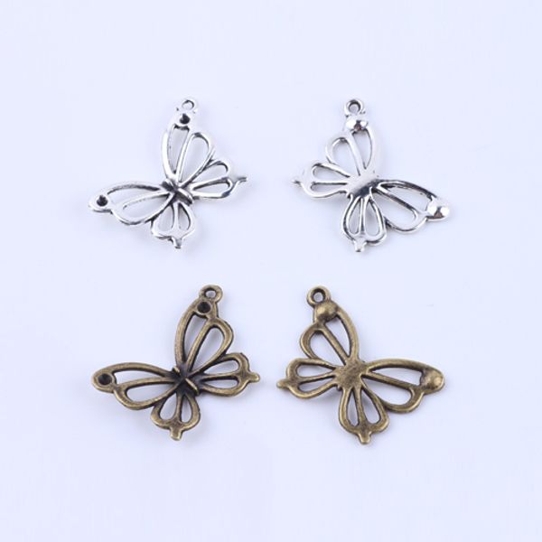 fashion retro butterfly charms silver copper diy jewelry pendant fit necklace&bracelets 100pcs/lot #5156, Bronze;silver
fashion retro butterfly charms silver copper diy jewelry pendant fit necklace&bracelets 100pcs/lot #5156, Bronze;silver