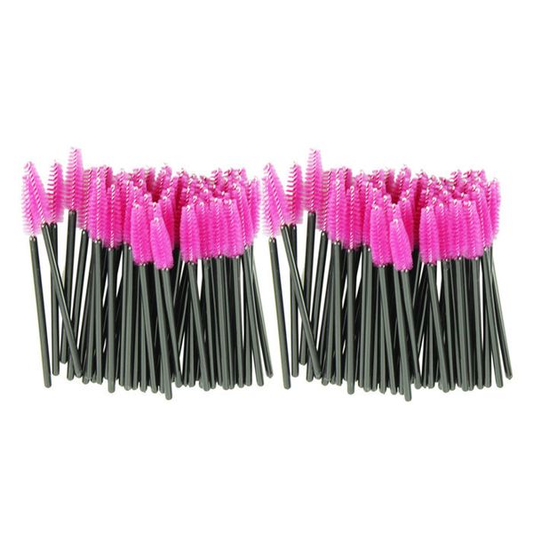 wholesale-2015 100pcs/lot one-off disposable make up brush pink synthetic fiber eyelash brush mascara applicator wand brush drop shipping
wholesale-2015 100pcs/lot one-off disposable make up brush pink synthetic fiber eyelash brush mascara applicator wand brush drop shipping