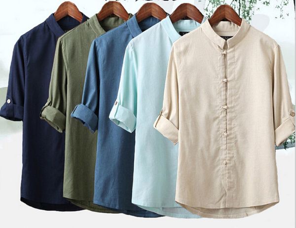 wholesale-men's linen shirt three quarter sleeve solid mandarin collar sweat can chock design shirt hand wash plus size - 5xl, White;black
wholesale-men's linen shirt three quarter sleeve solid mandarin collar sweat can chock design shirt hand wash plus size - 5xl, White;black