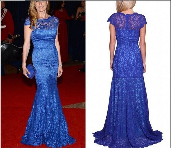 royal blue lace mermaid evening gowns celebrity dresses 2015 new sheer cap sleeves long formal prom dress vestidos de festa, Black;red
royal blue lace mermaid evening gowns celebrity dresses 2015 new sheer cap sleeves long formal prom dress vestidos de festa, Black;red