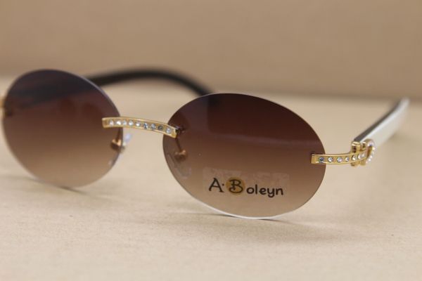 black mix white buffalo horn t8307003 солнцезащитные очки мужчины женщины rimless большой алмаз очки старинные очки c украшения золото разме, White;black
black mix white buffalo horn t8307003 солнцезащитные очки мужчины женщины rimless большой алмаз очки старинные очки c украшения золото разме, White;black