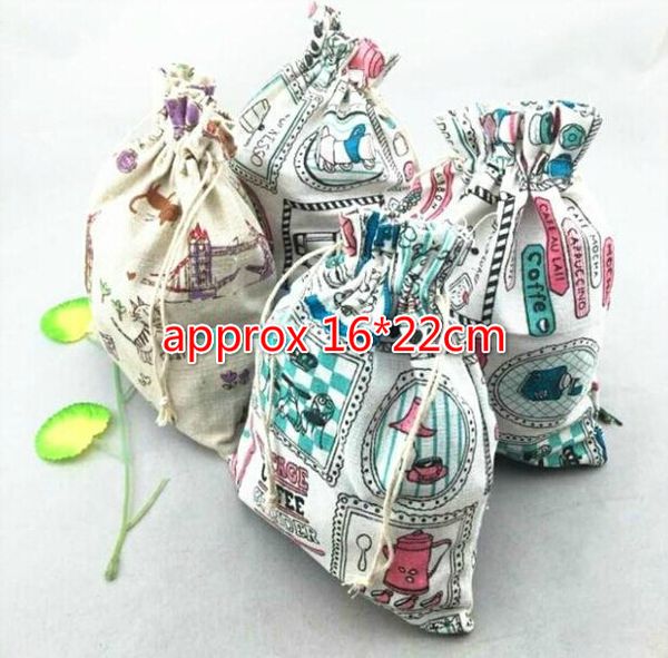 hip 50pcs 16*22cm printed countryside linen bag sack jewelry earrings necklace bags wedding party candy beads christmas gift bag, Pink;blue
hip 50pcs 16*22cm printed countryside linen bag sack jewelry earrings necklace bags wedding party candy beads christmas gift bag, Pink;blue