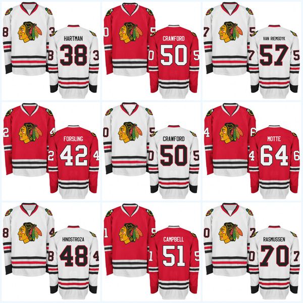 Youth Chicago Blackhawks 42 Gustav Forsling 38 Ryan Hartman 48 Vinnie Hinostroza 51 Brian Campbell 57 Trevor Van Riemsdyk Hockey Jerseys
Youth Chicago Blackhawks 42 Gustav Forsling 38 Ryan Hartman 48 Vinnie Hinostroza 51 Brian Campbell 57 Trevor Van Riemsdyk Hockey Jerseys