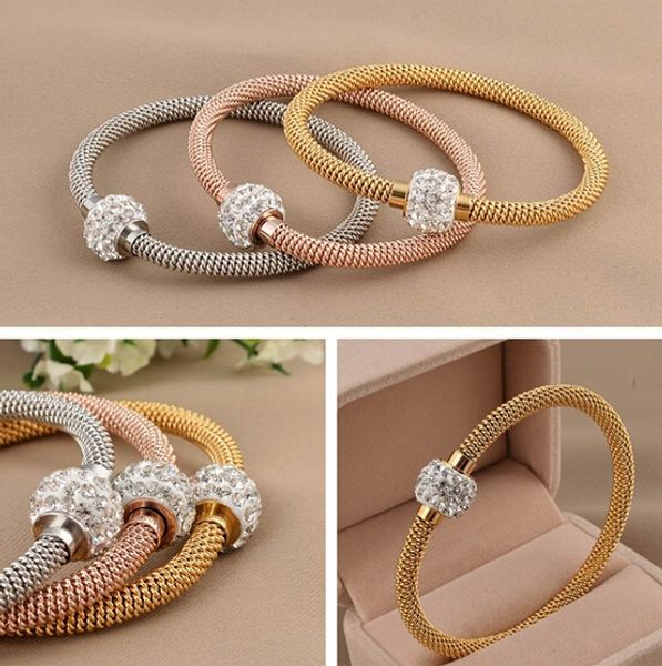 choose silver gold rose gold color stainless steel open bracelet bangle white cz drill women fashion jewelry, Black
choose silver gold rose gold color stainless steel open bracelet bangle white cz drill women fashion jewelry, Black