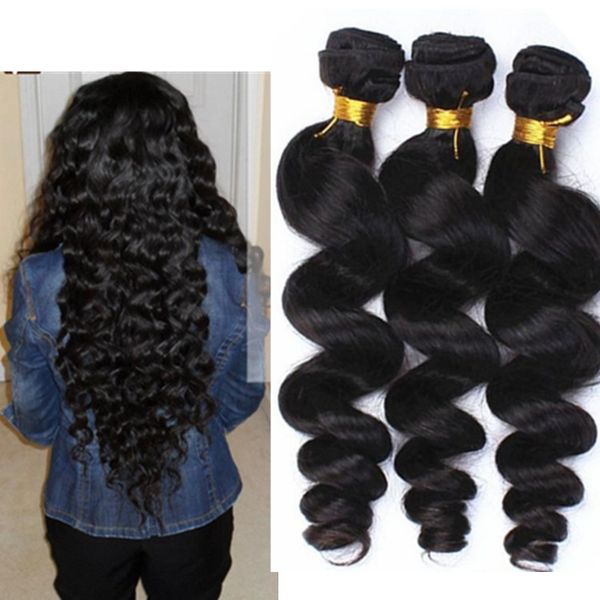 virgin peruvian hair bundles human hair weaves loose wave wefts 100% unprocessed brazilian indian malaysian mongolian weaving hair extension, Black
virgin peruvian hair bundles human hair weaves loose wave wefts 100% unprocessed brazilian indian malaysian mongolian weaving hair extension, Black