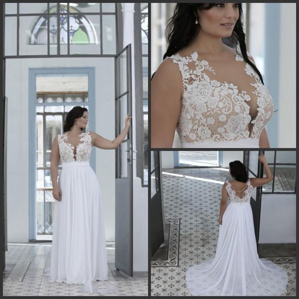 new plus size beach wedding dresses a line sheer bateau neck sweetheart lace bridal gowns white nude brides gowns 440
new plus size beach wedding dresses a line sheer bateau neck sweetheart lace bridal gowns white nude brides gowns 440