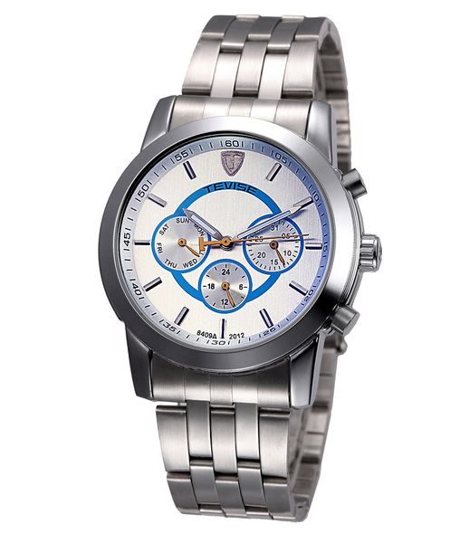 men fashion automatic mechanical wrist watch men tevise watches tv57, Slivery;brown
men fashion automatic mechanical wrist watch men tevise watches tv57, Slivery;brown