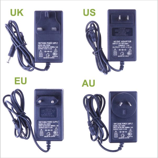 new 12v 2a power supply adapter for rgb led strip ac85-265v to 12v eu us au uk cord plug led strips transformer
new 12v 2a power supply adapter for rgb led strip ac85-265v to 12v eu us au uk cord plug led strips transformer