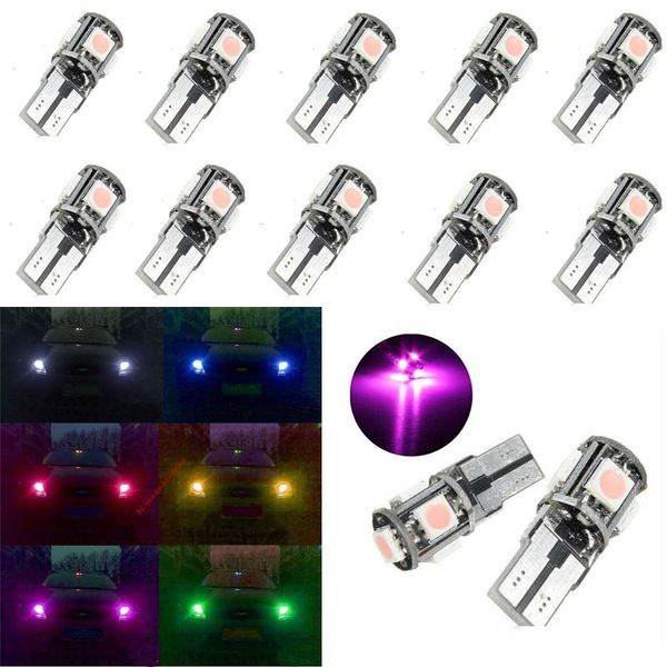 100pcs blue red yellow green pink ice-blue t10 5smd 5050 led canbus error car lights w5w 194 5smd light bulbs error white
100pcs blue red yellow green pink ice-blue t10 5smd 5050 led canbus error car lights w5w 194 5smd light bulbs error white