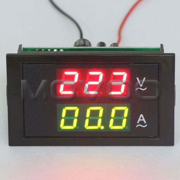 wholesale-2in1 ac voltmeter ammeter ac110v 220v 80~300v/100a volt amp panel meter two-color display + current transformer
wholesale-2in1 ac voltmeter ammeter ac110v 220v 80~300v/100a volt amp panel meter two-color display + current transformer