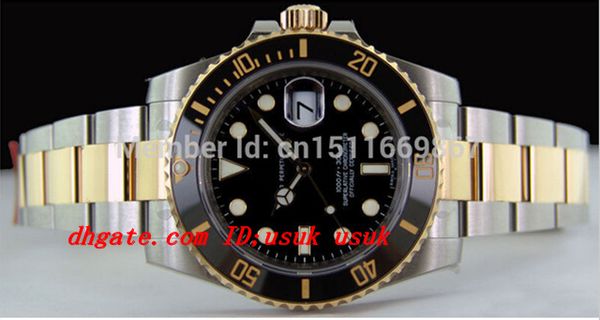luxury wristwatch sapphire 40mm stainless black ceramic - 116613 automatic sport mens watch men's wrist watches, Slivery;brown
luxury wristwatch sapphire 40mm stainless black ceramic - 116613 automatic sport mens watch men's wrist watches, Slivery;brown