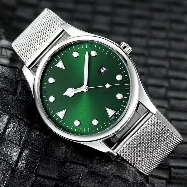 brand mens watches 40mm dial leather & steel band luxury luminous waterproof fashion quartz watch for men relogios masculinos wristwatches c, Slivery;brown
brand mens watches 40mm dial leather & steel band luxury luminous waterproof fashion quartz watch for men relogios masculinos wristwatches c, Slivery;brown