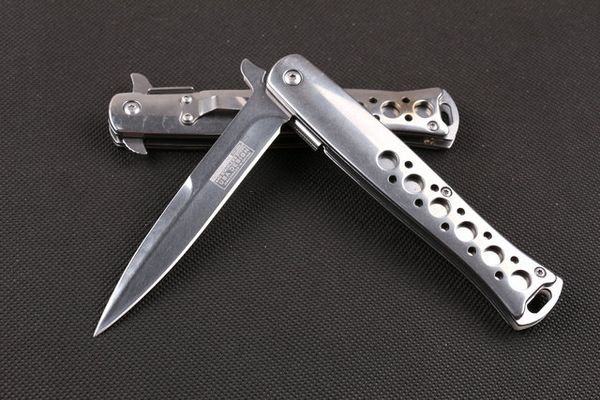 New COLD STEEL Style TI-LIFE 26S Folding Blade Knife Outdoor Gear 5Cr13 Blade EDC Tactical Camping Hiking Pocket Knife D801L
New COLD STEEL Style TI-LIFE 26S Folding Blade Knife Outdoor Gear 5Cr13 Blade EDC Tactical Camping Hiking Pocket Knife D801L
