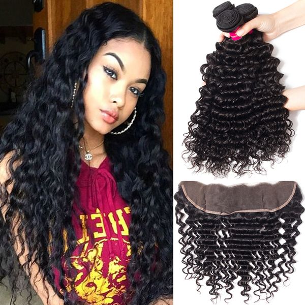 malaysian deep wave 3 bundles with lace frontal 13x4 ear to ear lace frontal closure brazilan peruvian inndian mongolian malaysian indian, Black;brown
malaysian deep wave 3 bundles with lace frontal 13x4 ear to ear lace frontal closure brazilan peruvian inndian mongolian malaysian indian, Black;brown