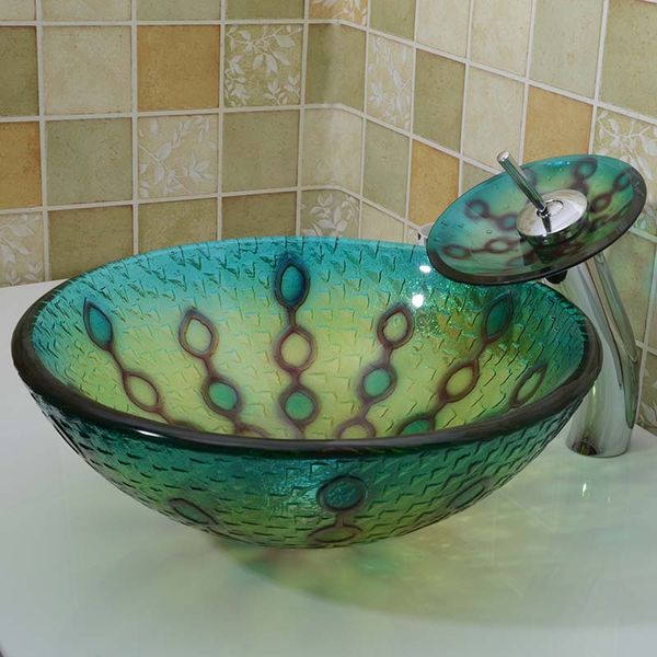 

раковина из закаленного стекла для ванной комнаты столешница ручной работы круглая раковина для умывания гардероб для шампуня чаша для посуд