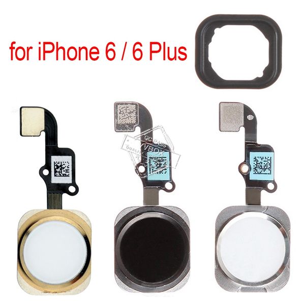 Original OEM Home Button with Flex Cable for iPhone 6 / 6 Plus Return Main Home Key Touch ID Sensor Assembly with Adhesive Stickers
Original OEM Home Button with Flex Cable for iPhone 6 / 6 Plus Return Main Home Key Touch ID Sensor Assembly with Adhesive Stickers