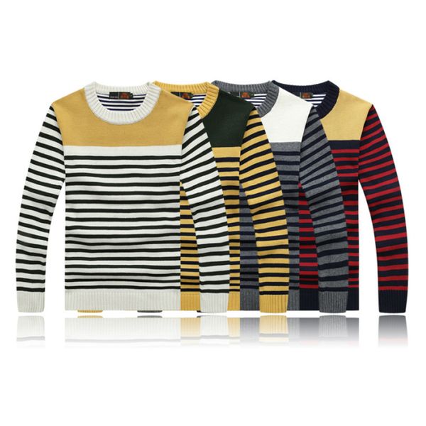 wholesale-winter mens fashion casual sweater pullovers o-neck knitted warm sweater stripe pullover wool sweater, White;black
wholesale-winter mens fashion casual sweater pullovers o-neck knitted warm sweater stripe pullover wool sweater, White;black