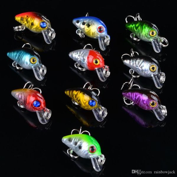 mini freshwater crankbaits bait 10# treble hooks plastic crankbaits 2.6cm 1.6g small lure fishing tackle
mini freshwater crankbaits bait 10# treble hooks plastic crankbaits 2.6cm 1.6g small lure fishing tackle