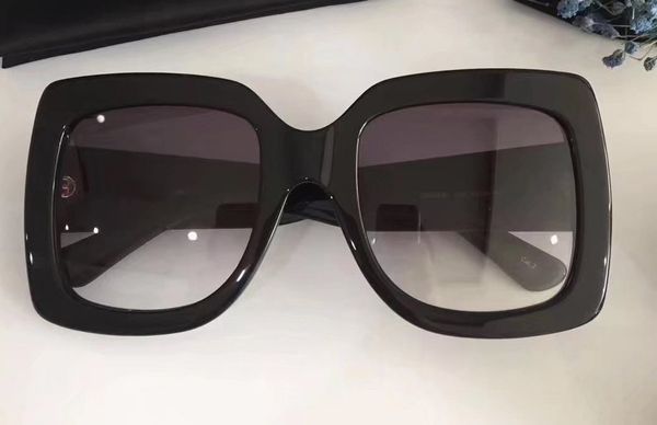 0083s sunglasses oversized square frame acetate 0083 s sunglasses black grey shades shades new with case, White;black
0083s sunglasses oversized square frame acetate 0083 s sunglasses black grey shades shades new with case, White;black