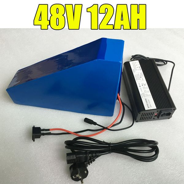 48v 12ah scooter battery 850w electric bicycle battery 48v 12ah triangle lithium battery 30a bms 2a charger
48v 12ah scooter battery 850w electric bicycle battery 48v 12ah triangle lithium battery 30a bms 2a charger