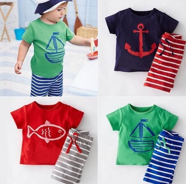prettybaby 2016 summer boy clothing sets fashion kids suit sets cotton baby set children brand print boats fish t shirts shorts 2pcs set, White
prettybaby 2016 summer boy clothing sets fashion kids suit sets cotton baby set children brand print boats fish t shirts shorts 2pcs set, White