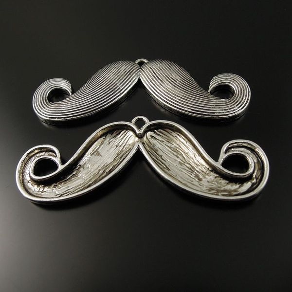 12pcs/pack antique silver zinc alloy mustache pendant charm jewelry finding 56*20*3mm 37125 jewelry making, Bronze;silver
12pcs/pack antique silver zinc alloy mustache pendant charm jewelry finding 56*20*3mm 37125 jewelry making, Bronze;silver