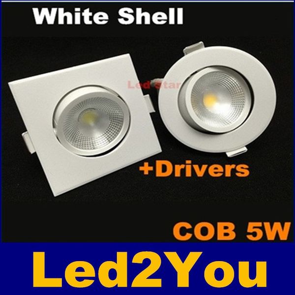 5w led dimmable downlights lights white shell cob led lights led recessed ceiling down lights ac 110-240v
5w led dimmable downlights lights white shell cob led lights led recessed ceiling down lights ac 110-240v